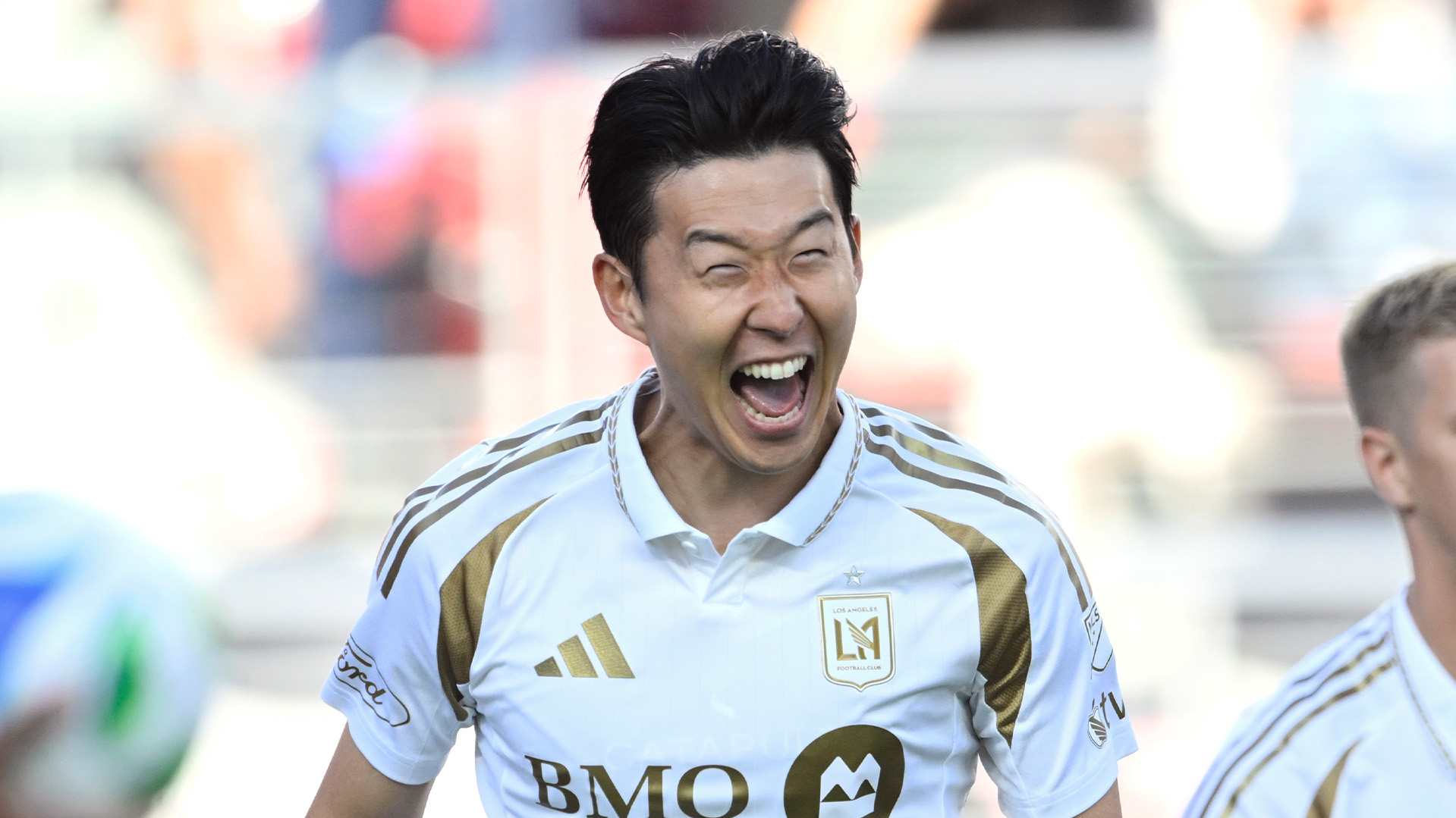 Denis Bouanga in an LAFC jersey