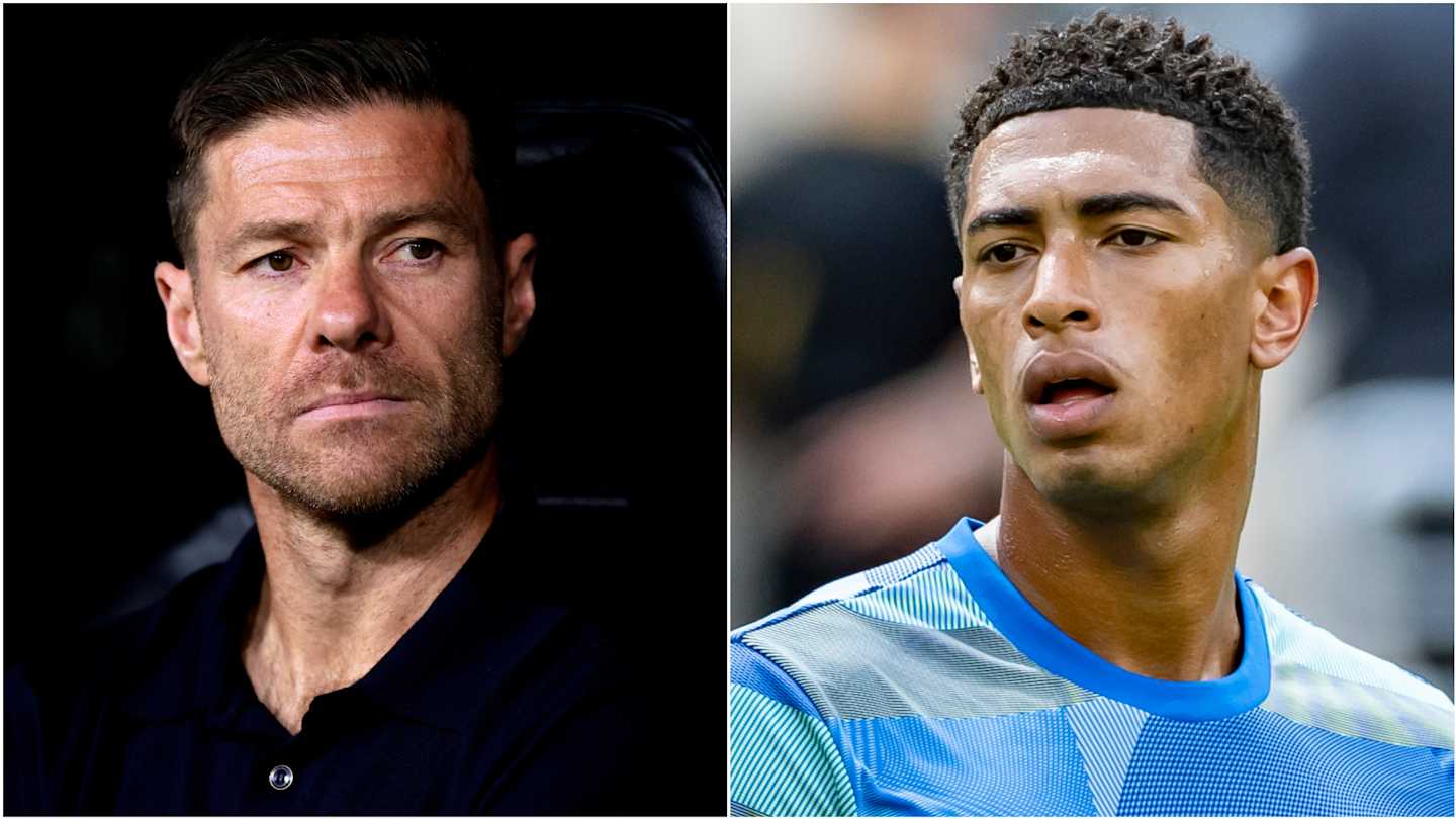 Xabi Alonso and Jude Bellingham discuss tactics