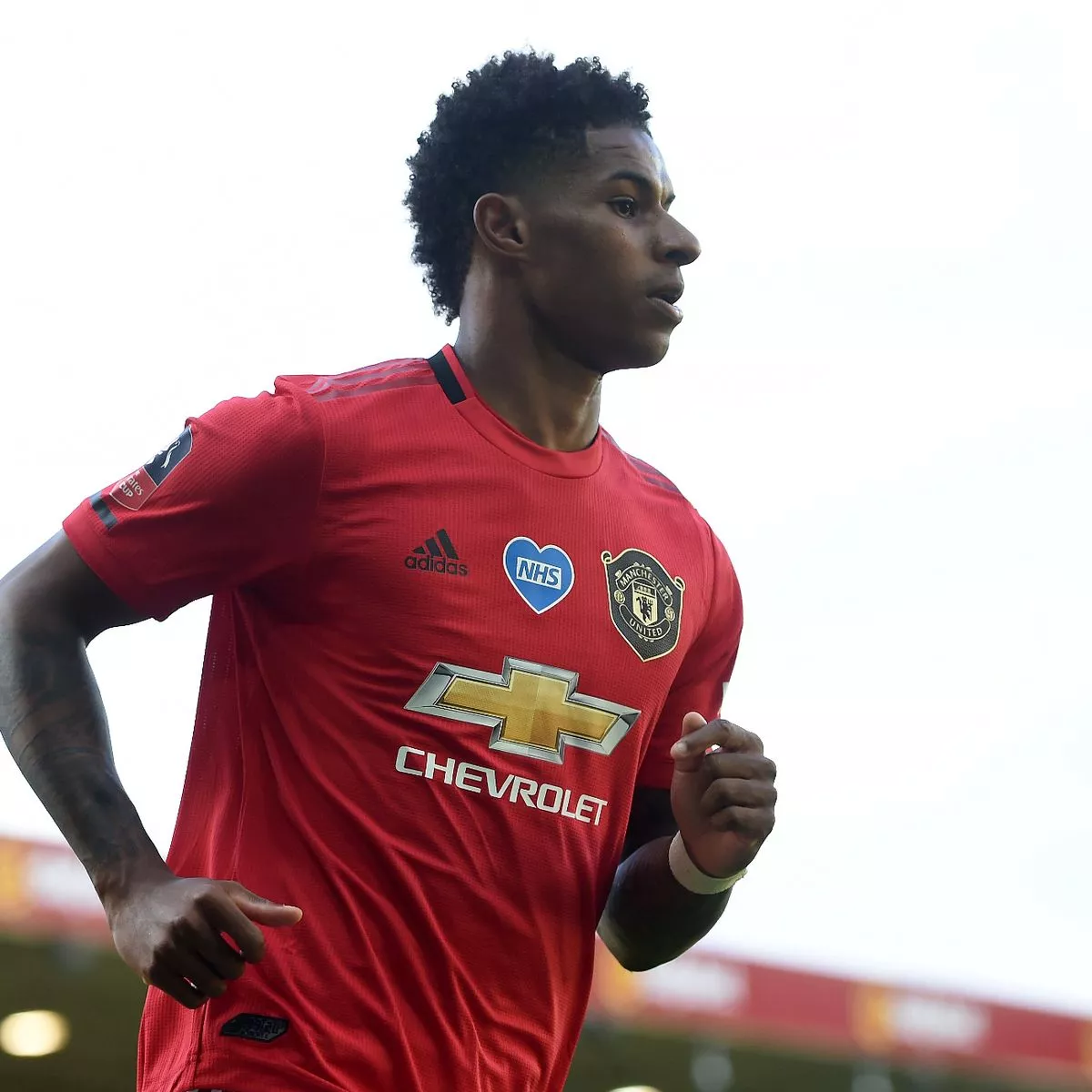 Marcus Rashford during a match