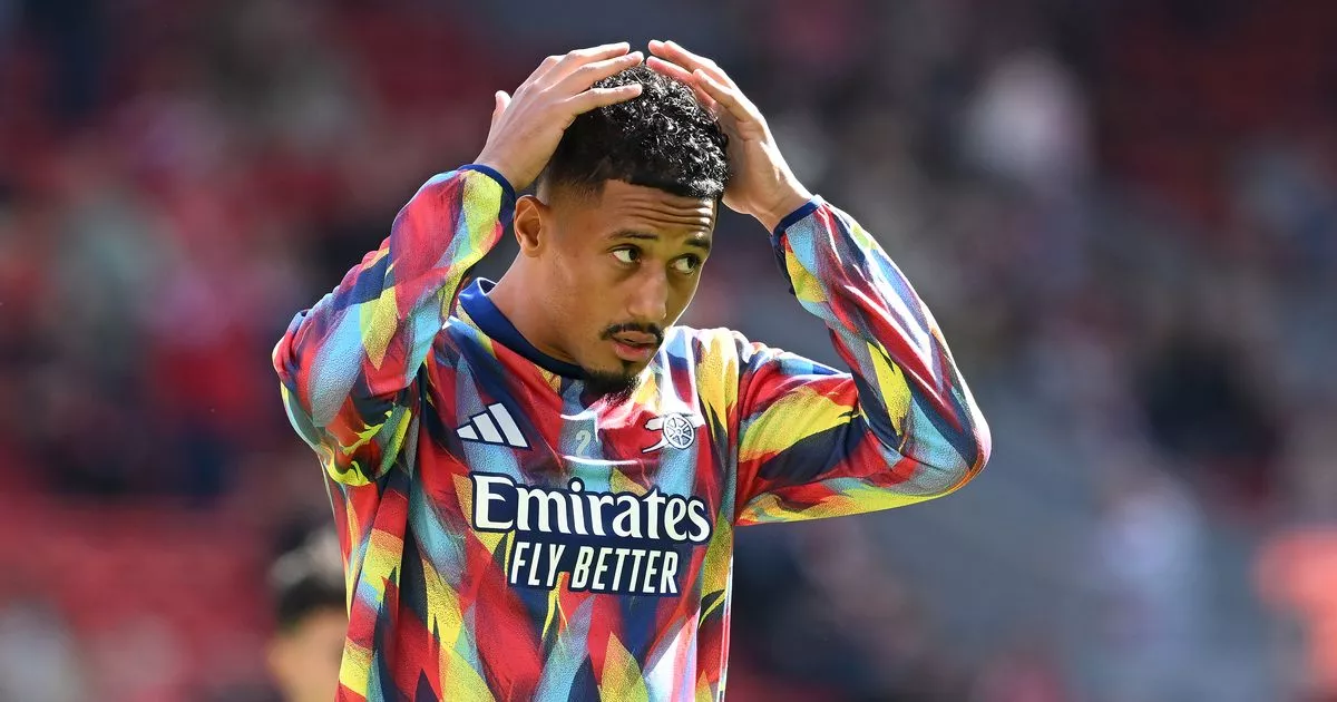 Arsenal discover William Saliba injury timeline as hamstring concerns revealed after scan