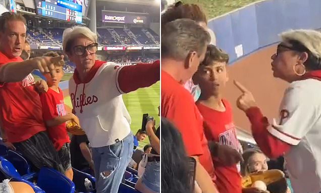 Phillies fan gives home run ball to Mets fan