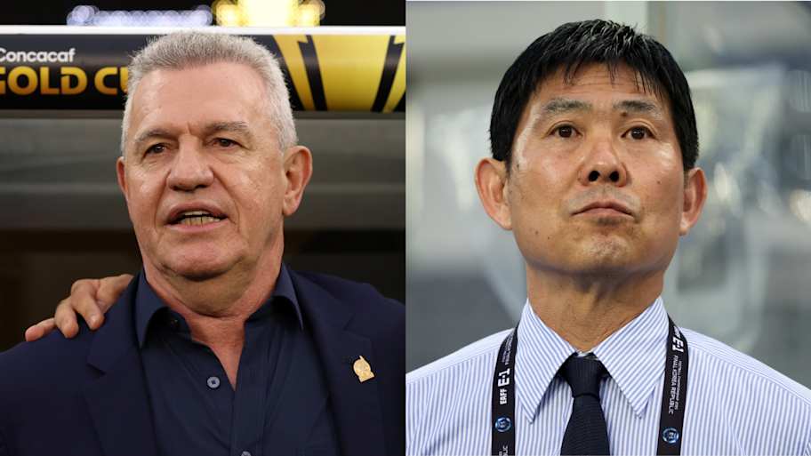 Javier Aguirre and Hajime Moriyasu