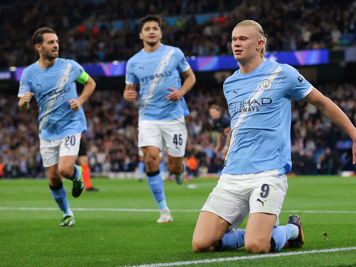 Erling Haaland's speed and powerful physique make him a goal-scoring machine.