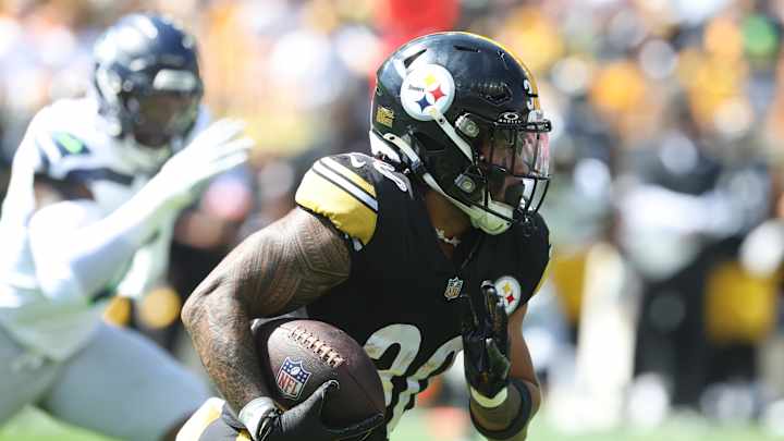 Vikings vs. Steelers Best Prop Bets for NFL Dublin Game in Week 4 (Bet Jaylen Warren)