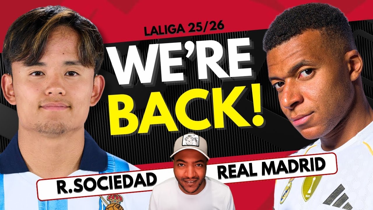 REAL MADRID vs REAL SOCIEDAD: PREDICTED LINEUPS