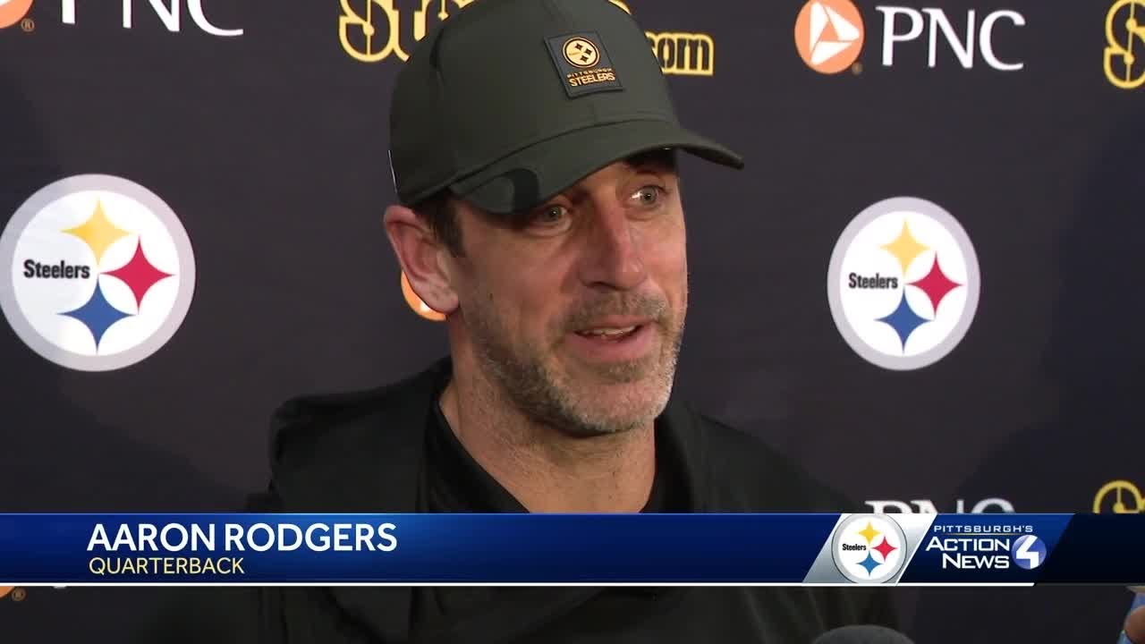 Aaron Rodgers discussing Ireland trip