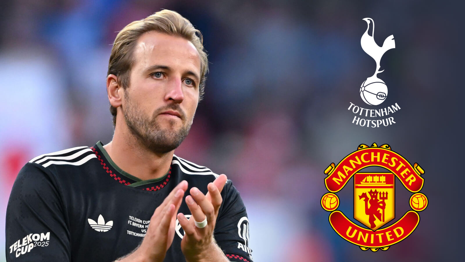 Harry Kane in a Bayern Munich jersey