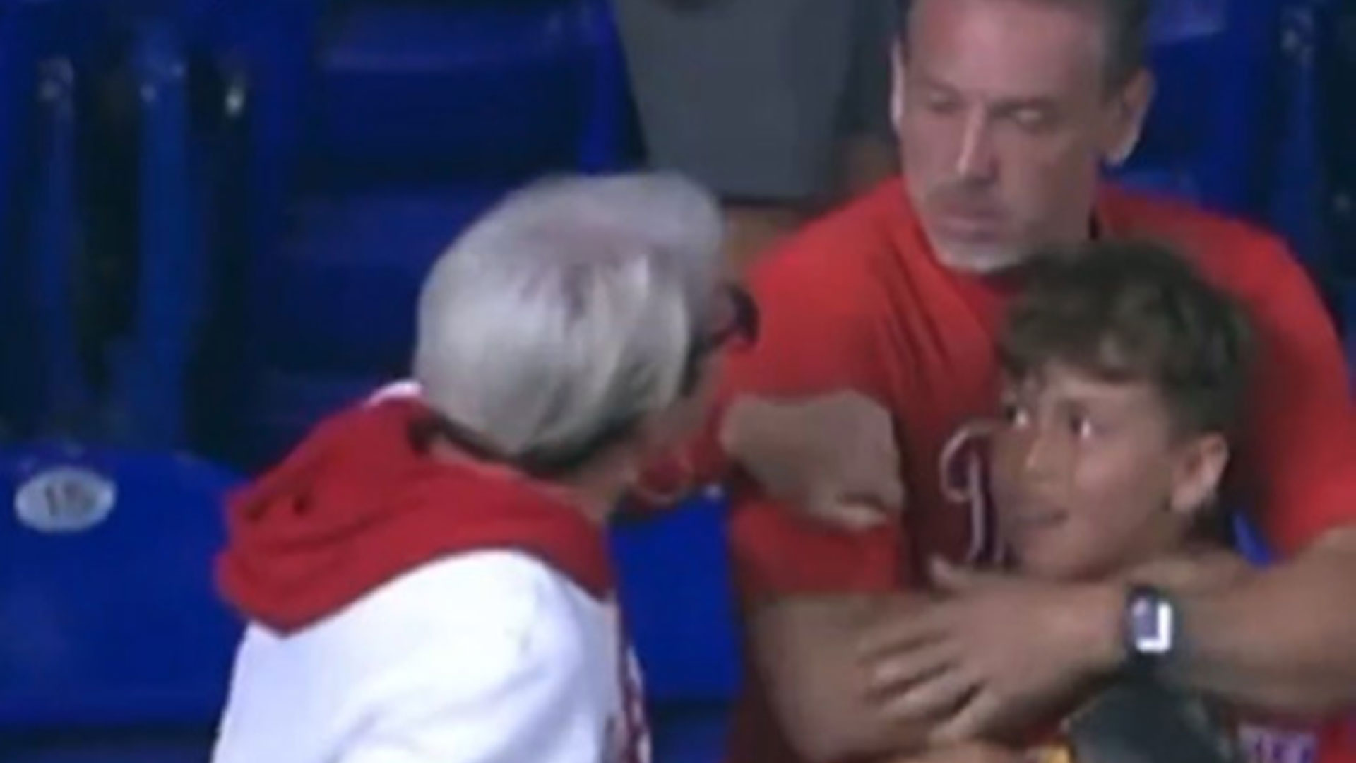 Typical Karen. Heard she got booed out of the park. Hats off to the Marlins and Phillies for saving the kid's day.