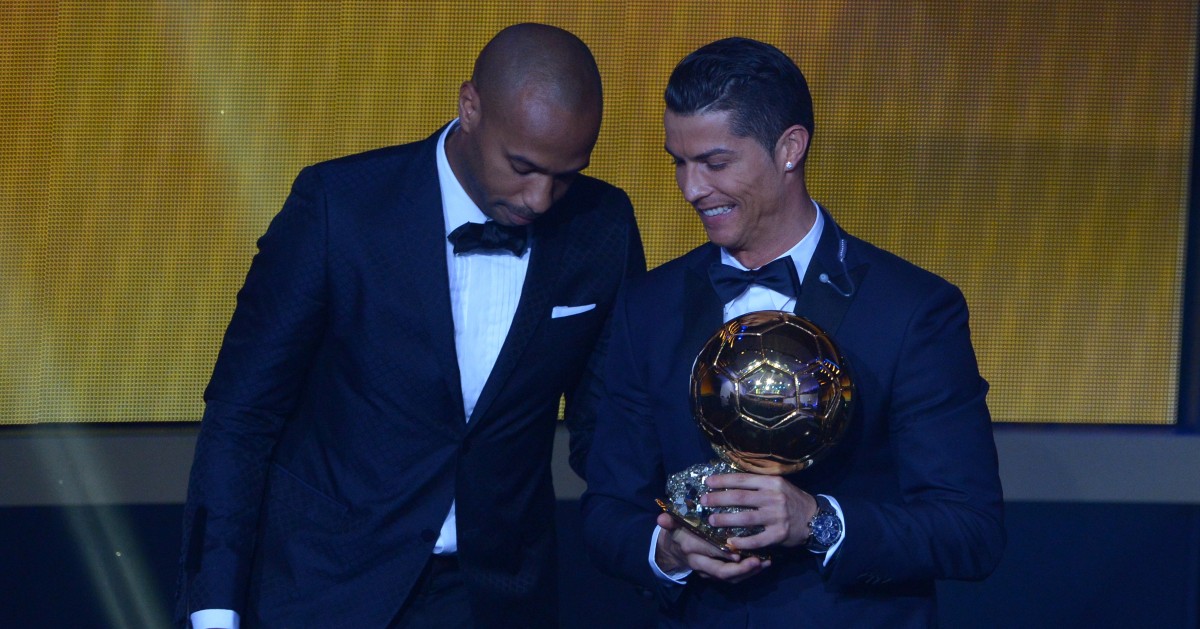 I still can't believe Thierry Henry didn't win the Ballon d'Or in this season…