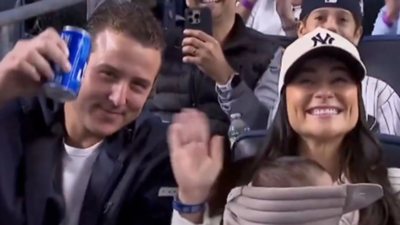 Anthony Rizzo with wife Emily Vakos