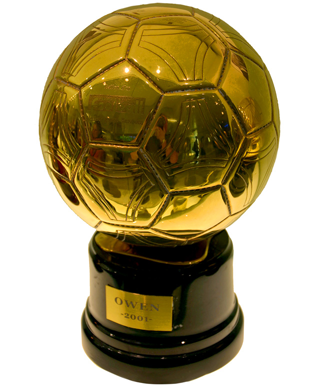 Ballon d'Or Trophy Design
