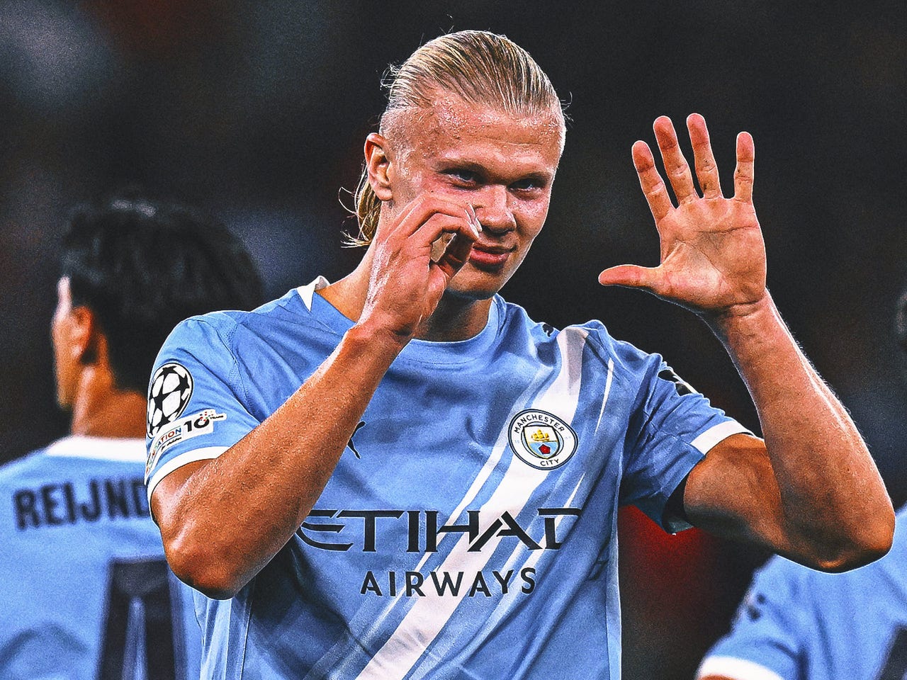 Erling Haaland is the fastest player to reach 40 goals for Manchester City.