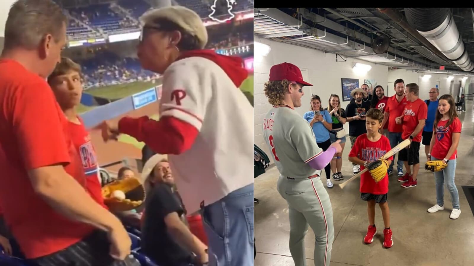 Woman arguing over a baseball