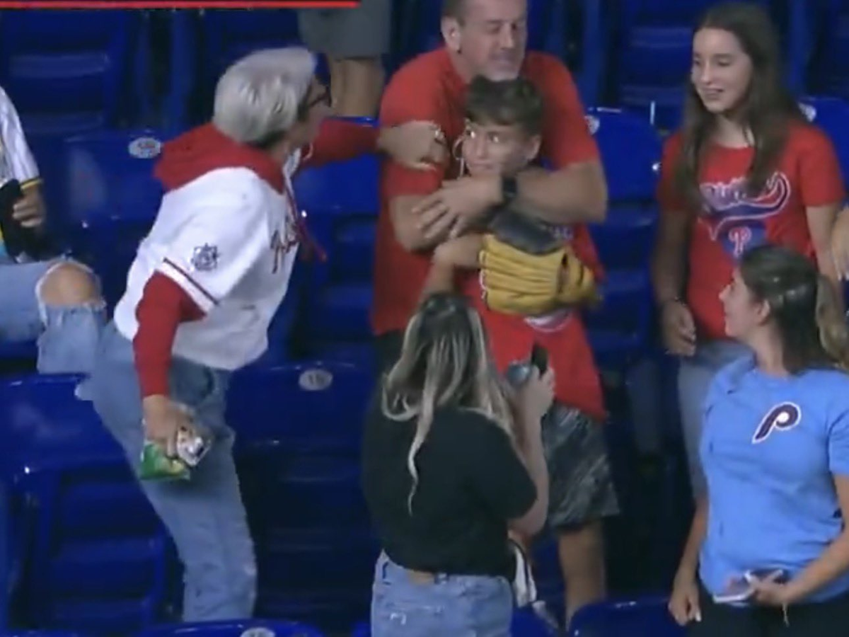 Young Phillies Fan Goes Viral After Giving Foul Ball To Crying Girl