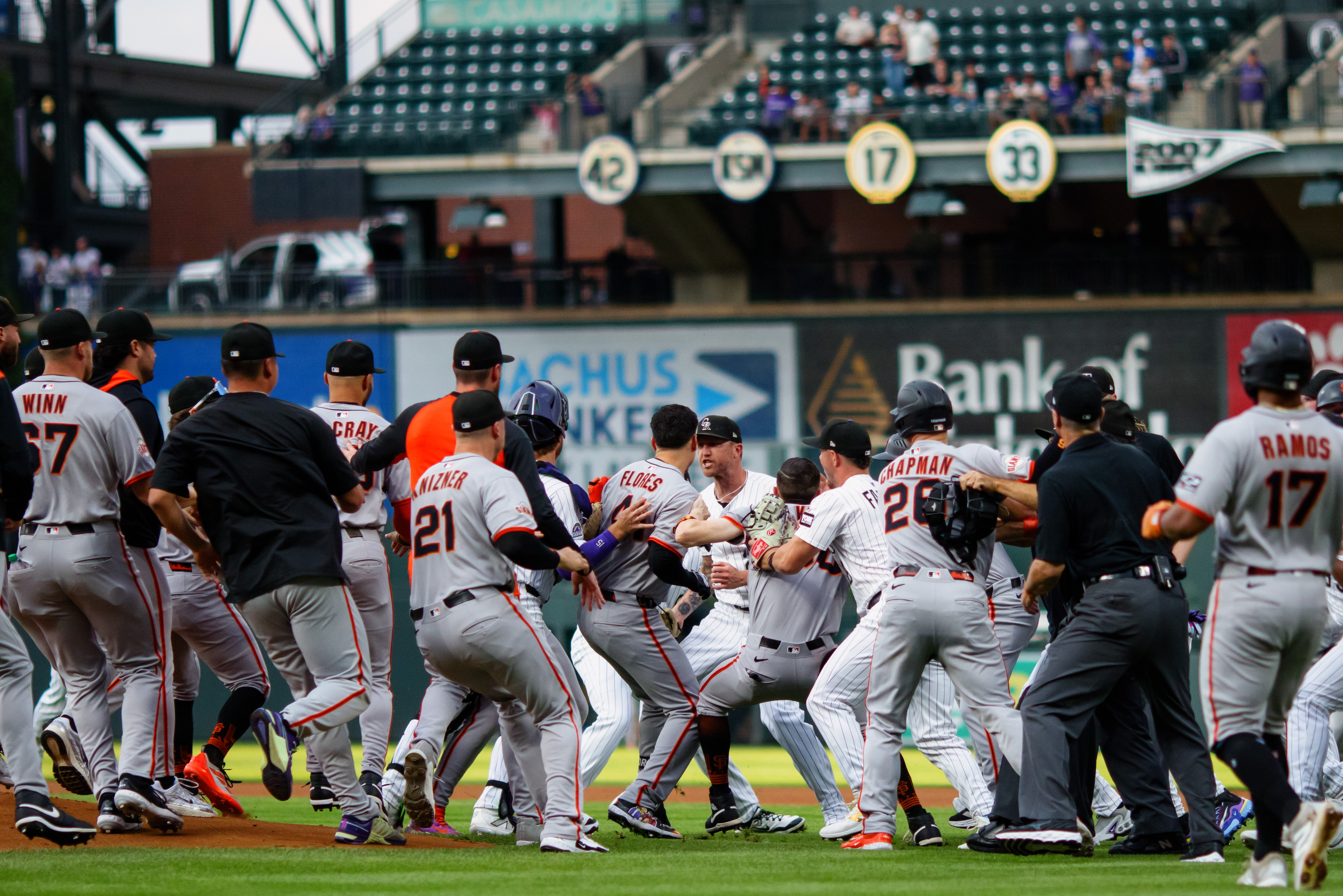 Colorado Rockies shut out by San Francisco Giants | 9news.com