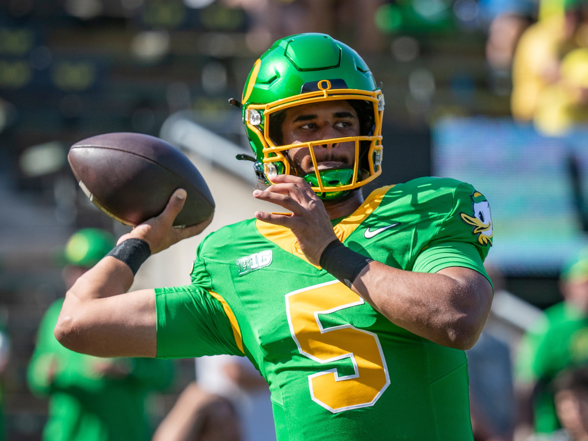 Oregon football's Dan Lanning gets blunt on Dante Moore's first scrimmage
